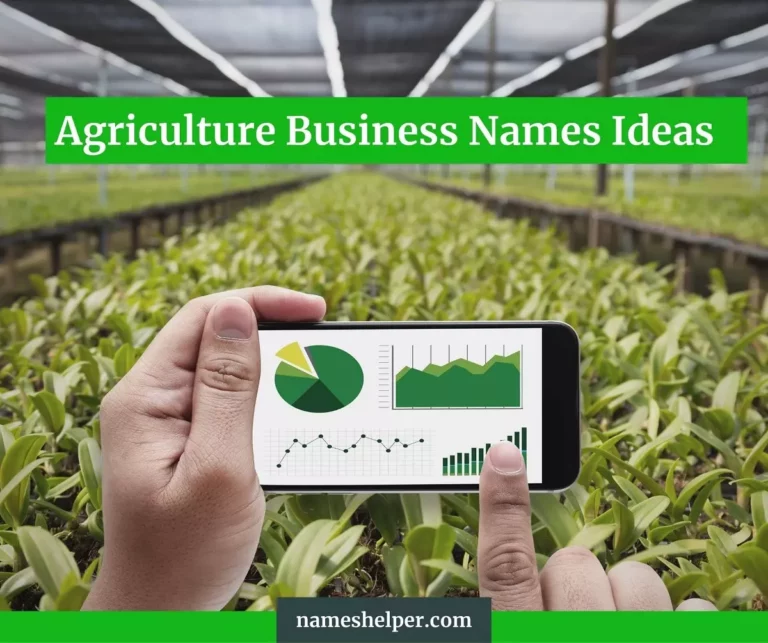 400 Catchy Agriculture Business Names Ideas