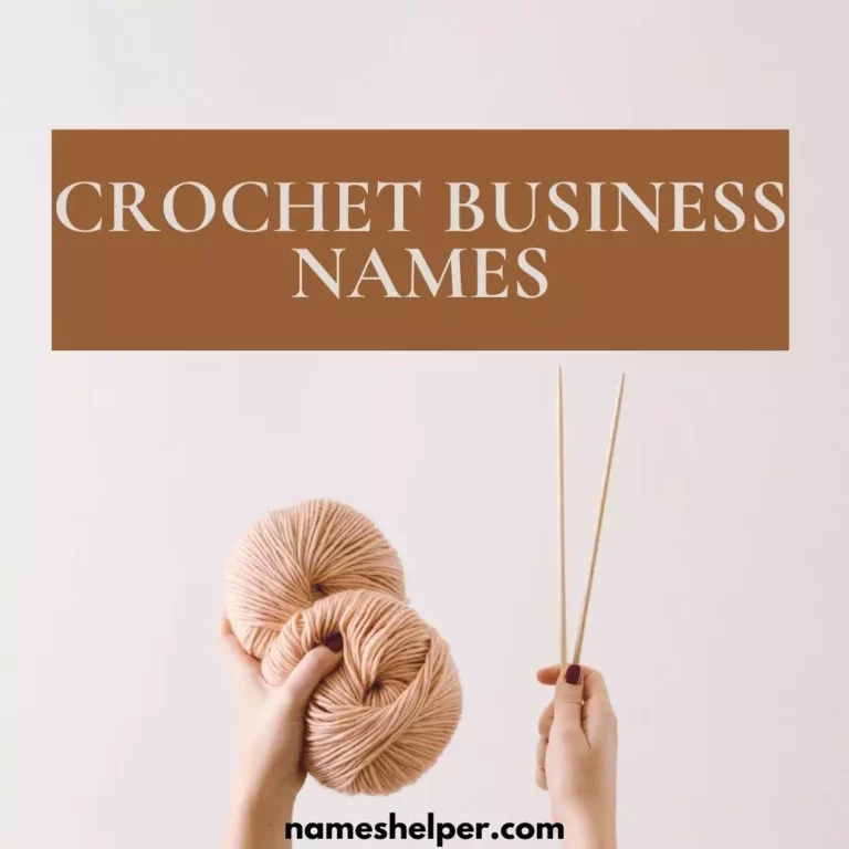 151 Crochet Business Names to Inspire You