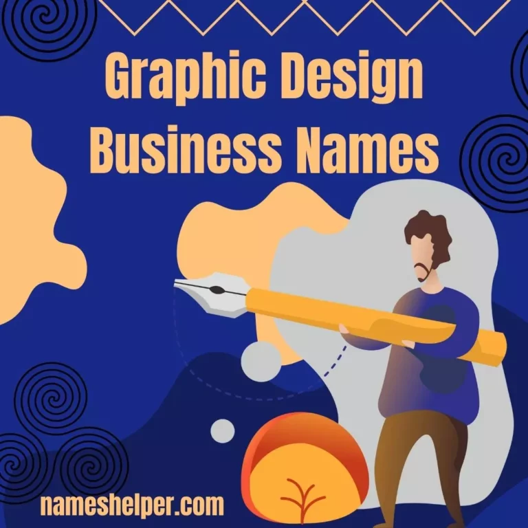 491 Best Graphic Design Business Names for your Company